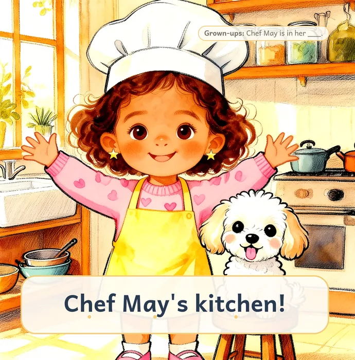 A page from Chef May's Kitchen