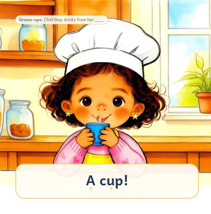 A page from Chef May's Kitchen